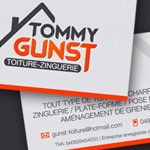 <h2>Cartes de visite // Gunst</h2>30 octobre 2012