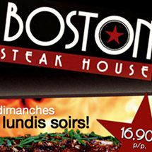 <h2>Flyer // Boston Steak House</h2>Octobre 2013